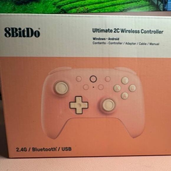 Other - 8Bitdo Ultimate 2C Wireless Controller for Windows PC and Android,  Peach
